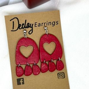 Handmade polymer Clay Earrings